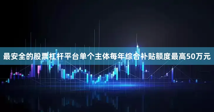 最安全的股票杠杆平台单个主体每年综合补贴额度最高50万元