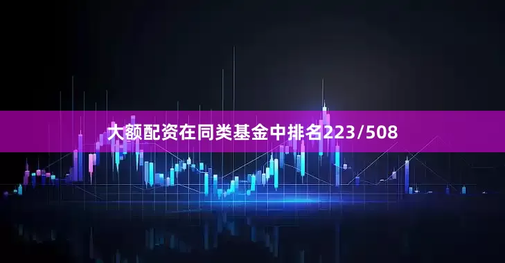 大额配资在同类基金中排名223/508